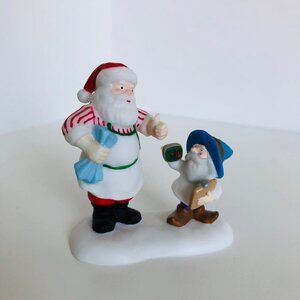 Deptartment 56‎  North Pole Series "Checking It Twice Wind-Up Toys" Retired